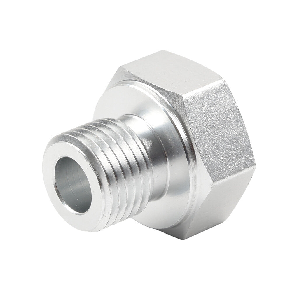Male M16x1.5 to 1/8 NPT Oil Pressure Sensor Adapter For GM LS Engines Swap Q