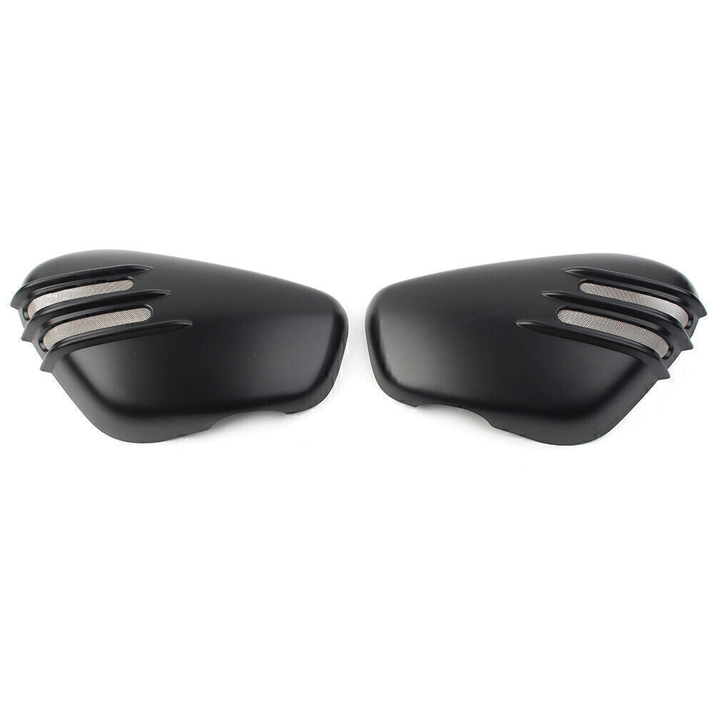 2x Battery Side Cover For Bobber & Speedmaster 1200 Matte ABS Plastic Black