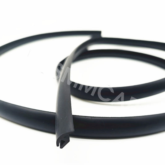 1.7m Car Front Windshield Wiper Panel Hood Rubber Seal Strip Self-Adhesive Trim Q