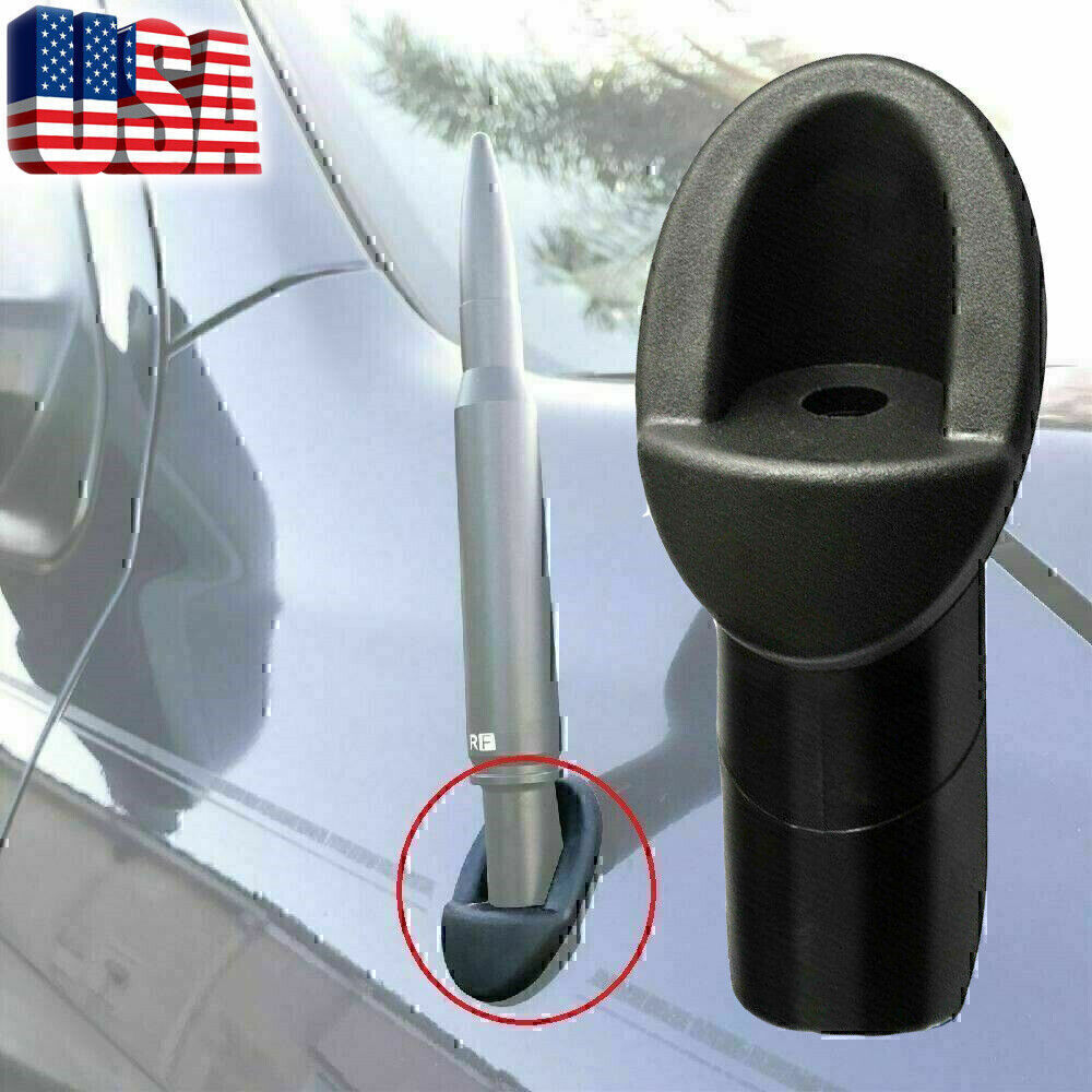 for Toyota Tundra 2007-13 Antenna Bezel Ornament Manual Radio 86392-0C040 Black