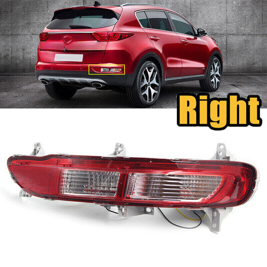 1 Pcs Right Side Rear bumper tail light for Kia K5 Sportage 2016 2017 2018 LED
