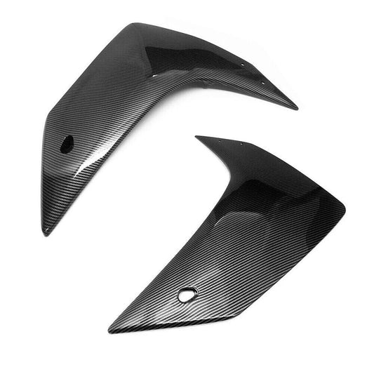 Carbon Fiber Front Side Radiator Cover Panel Fairing for YAMAHA YZF R1 2007 2008