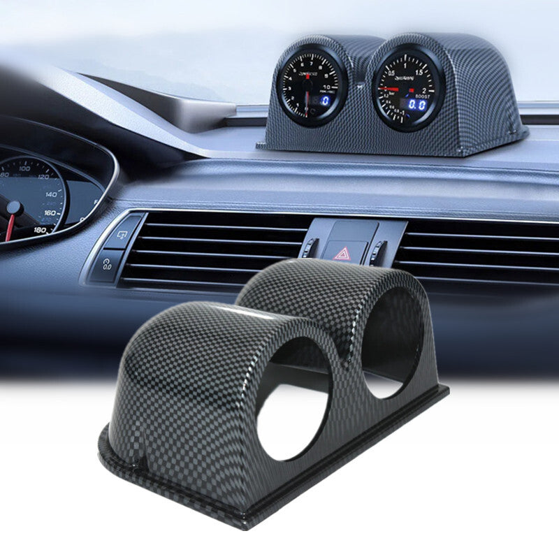 1Pcs Car Meter 52mm 2 Holes Gauge Pod Cup Dash Pod Mount Holder Plastic Holder