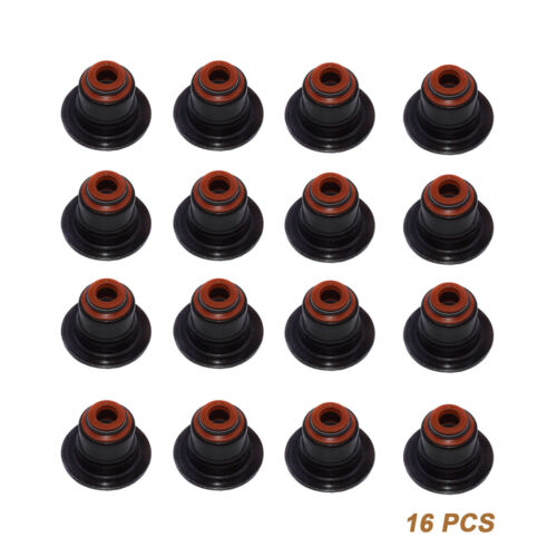 16-piece valve stem seals suitable for E60, E63, 745i, 750i, 550i, X5 11340029751,12021700 Brand New n