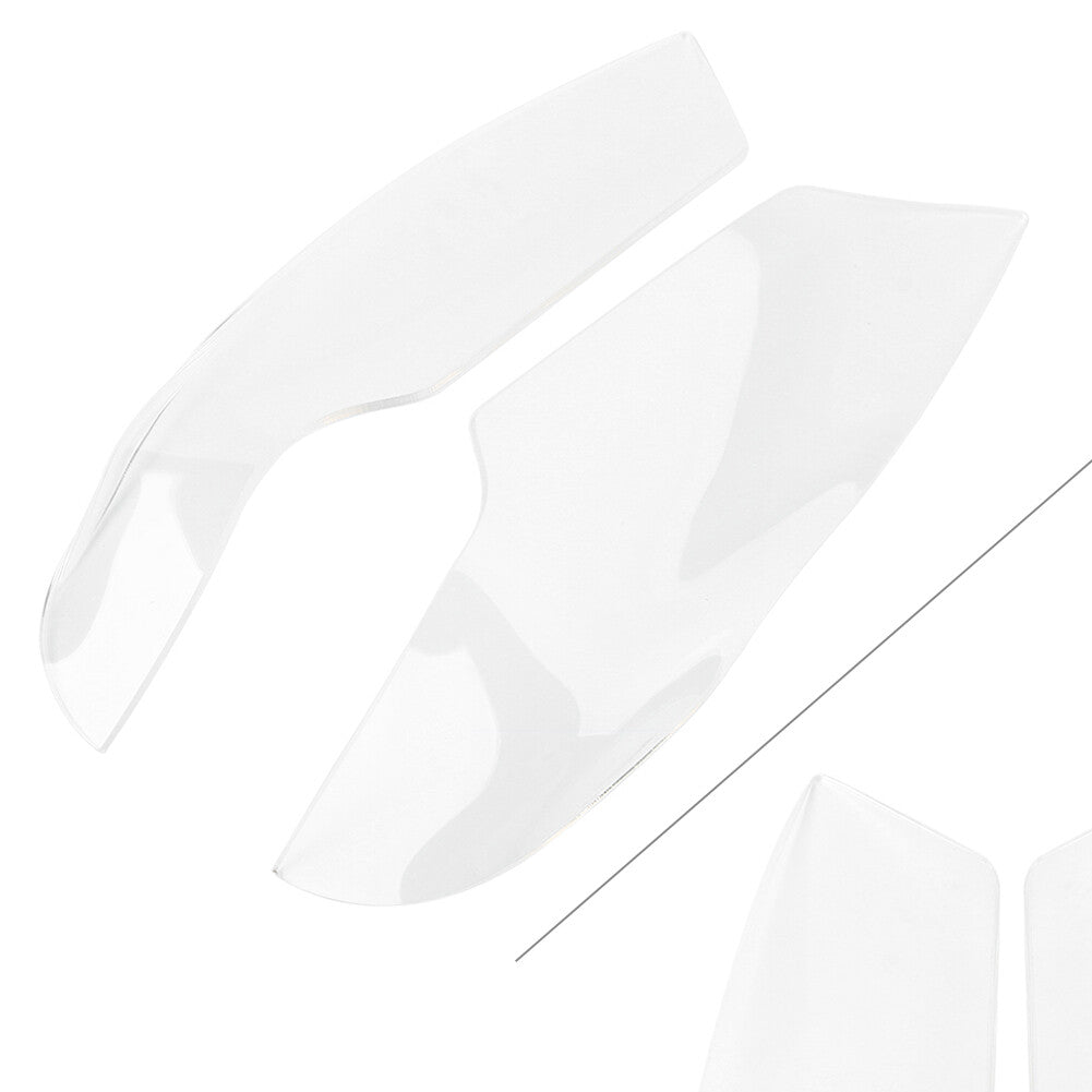 Clear Front Headlight Guard Shield Screen Lens Cover for YAMAHA R25 R3 2012-2017 Q