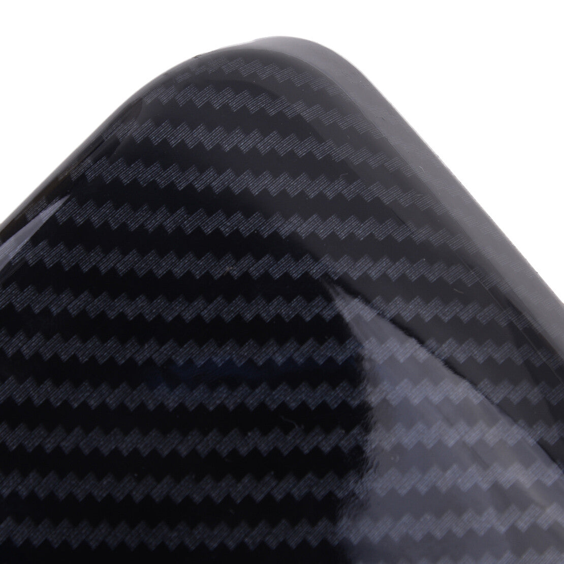 Car Pair Carbon Fiber Style Rear Tail Light Cover Trim fit for Dodge for Ram 1500