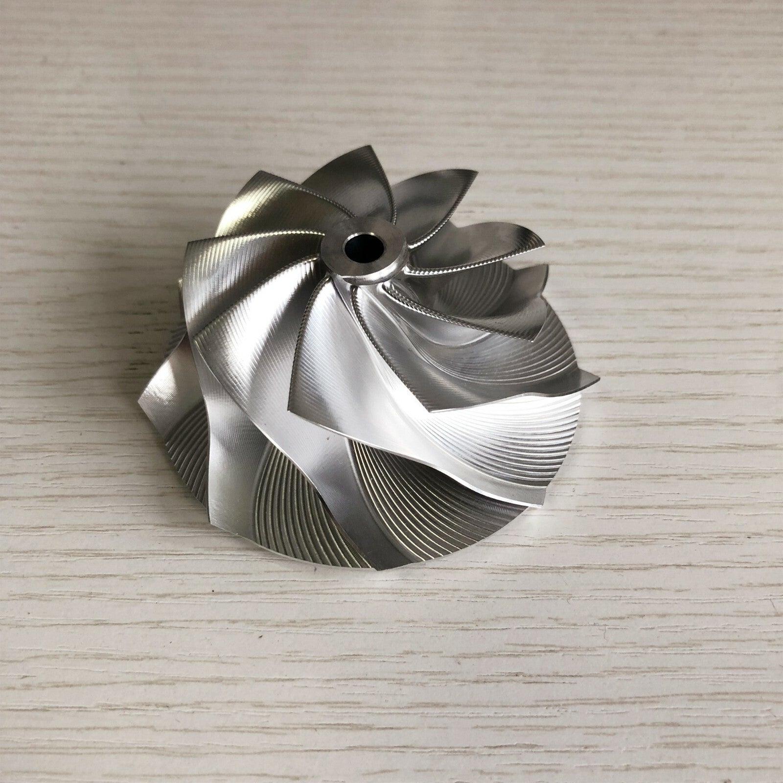 GTX3076 GEN ll spot milling performance 58.23/76.43 mm 9+0 insert billet wheel