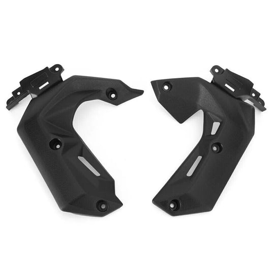 Black side radiator cover shroud for Kawasaki Z650 2017-2019