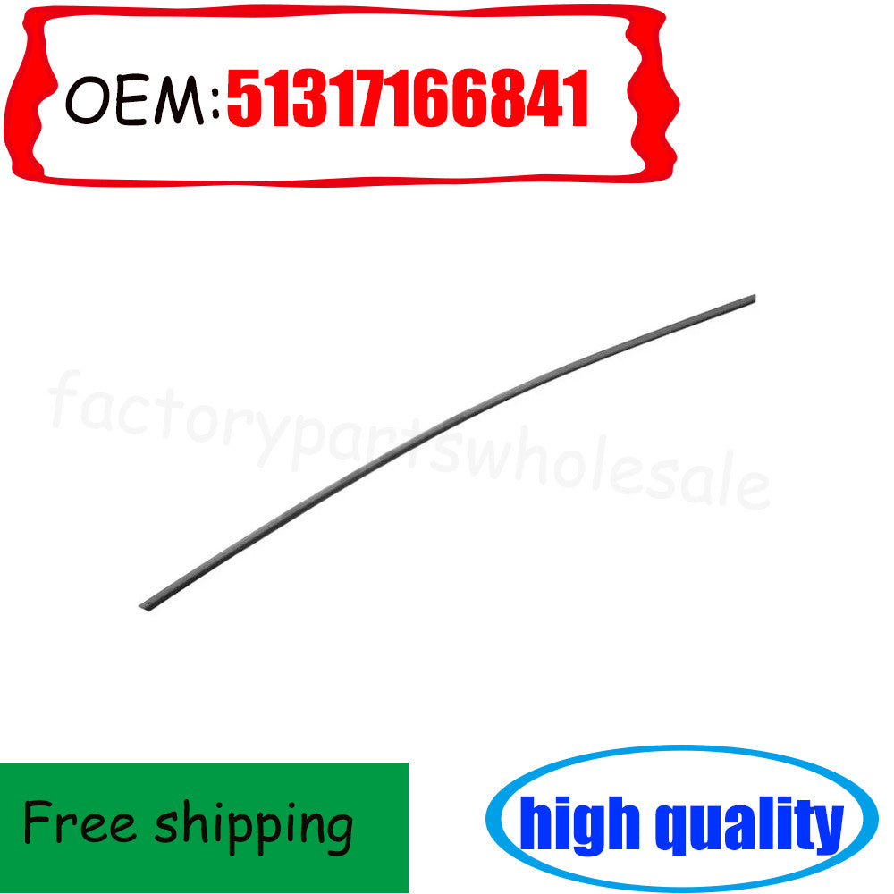 Windshield molding front seal Weatherstrip rubber suitable for E60 545i 550i M5- n