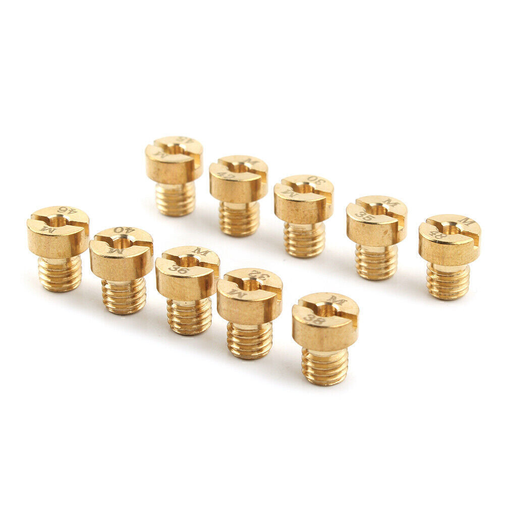 10x M5 Main jet For Dellorto Carburetor SHA SHB UA UB PHBG VHB-CS VHBT-CS #70-88 Q