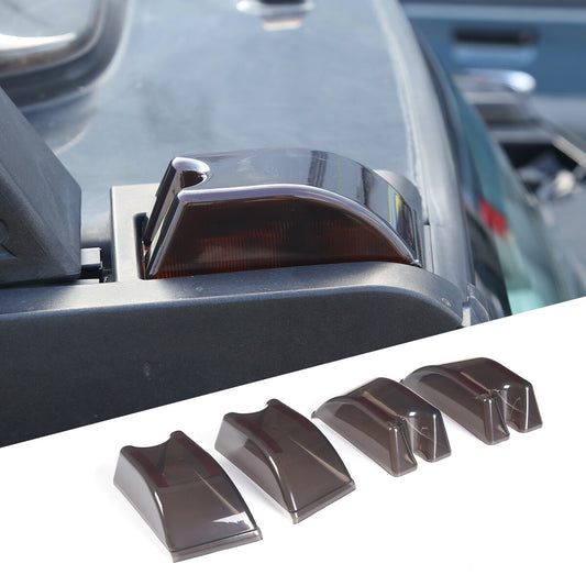 2-Pack ABS Chrome Front Frog Light Covers for Toyota Tacoma 2016-2022
