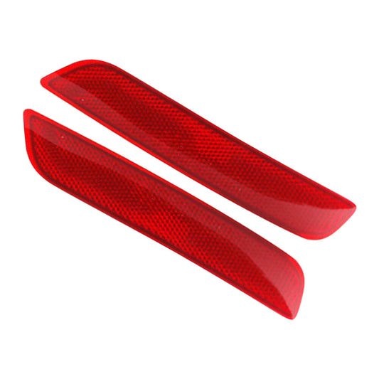 2-Piece Rear Bumper Reflector Set, Red, LH&RH, Suitable for F15, X5, 25d, 30dX, 35i, 35iX, 40dX, 50iX- n