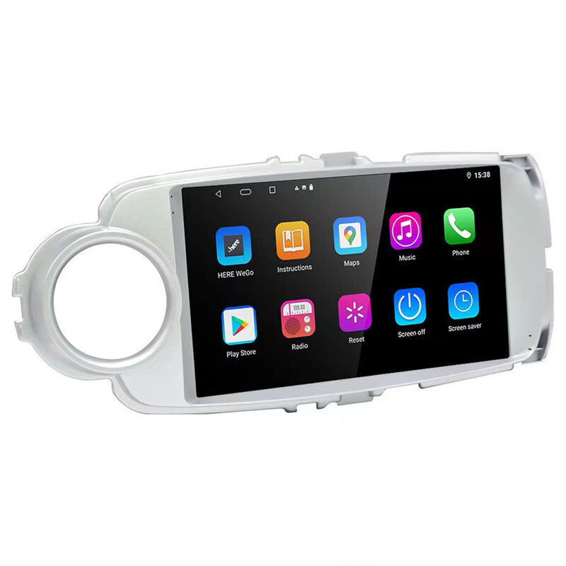9 Car 2.5D Screen GPS Navigation Player WiFi FM for Toyota Yaris Vitz 12-17 LHD