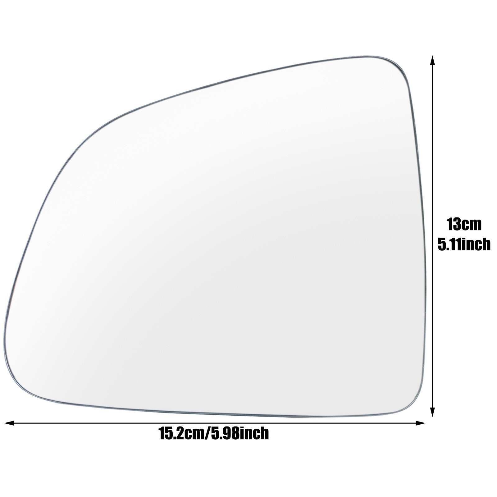 1PCS Left Side Wide Angle Mirror Rearview for Tesla for Model Y 2019-2024 Heated AUS Q