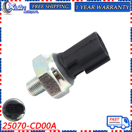 One oil pressure sensor transmitter switch 25070-CD00A is suitable for Sentra Altima Xterra. v
