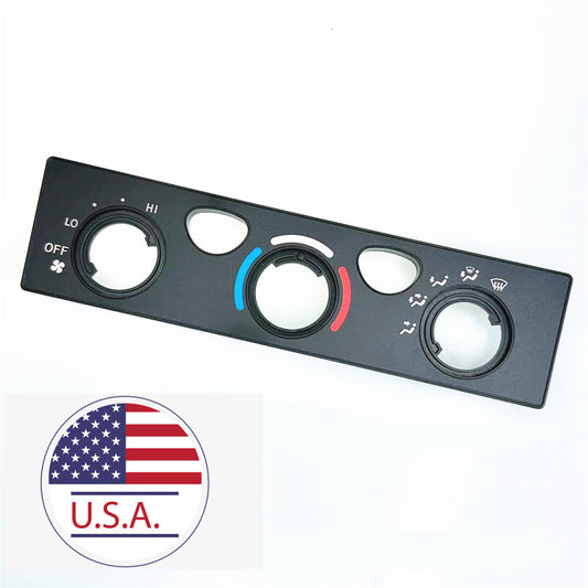 A/C Heater Climate Control Face Plate Bezel Trim for Toyota TACOMA SR5 2000-2004 Q