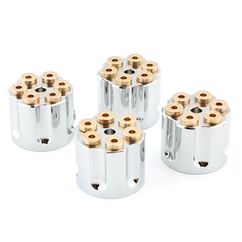 for Harley Sportster Twin Cam 1340 4x Chrome Spark Plug Head Bolt Cap Cover Plug