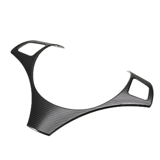 Steering Wheel Cover Frame Trim Carbon Fiber For 3 Series E90 E92 E93 2005-2012 Q