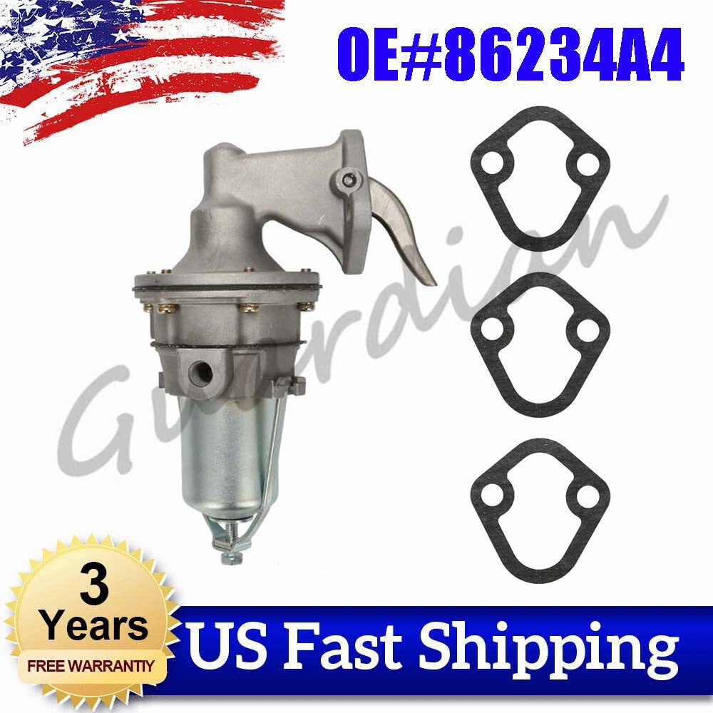1PC 86234A4 Mechanical Fuel Pump Set For MerCruiser 4.1L 3.0L 3.7L 4.1L OMC 2.5L