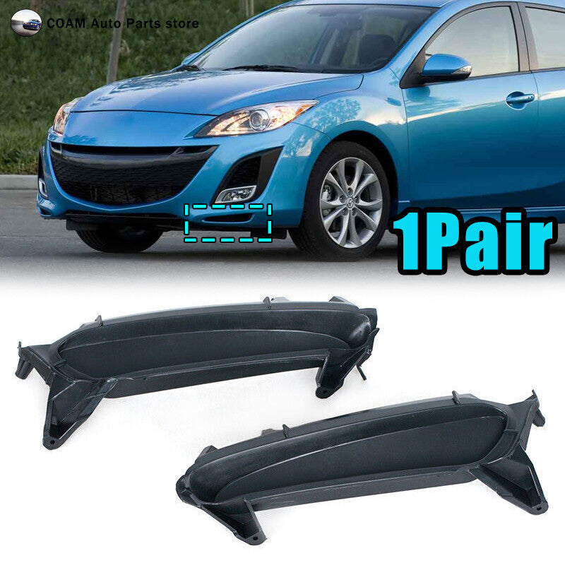 LH&RH front bumper lower cover insert trim grille for Mazda 3 2010 2011 Q