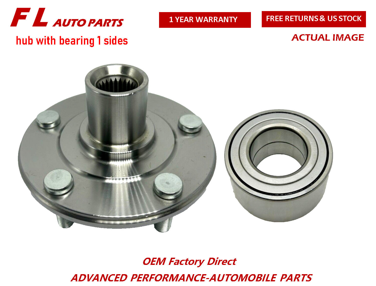 Front Wheel Hub  Bearing for Mitsubishi Lancer / Outlander 2003-2006 MR519923