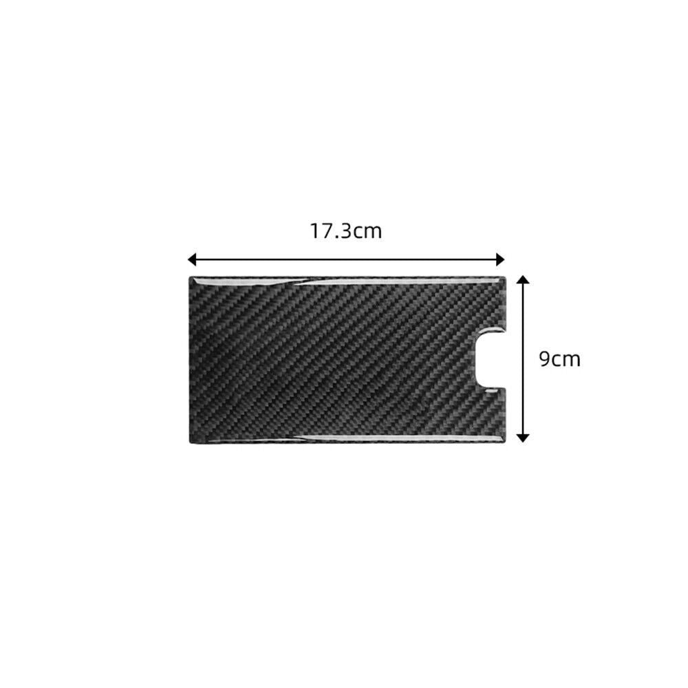 for Honda S2000 2004-09 Carbon Fiber Center Console Storage Box Panel Cover Trim