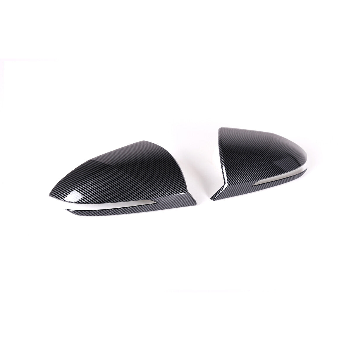 For the 2022 for Hyundai Santa Cruz - 24 Carbon ABS Side Mirrors + for Smart Door Handle Covers
