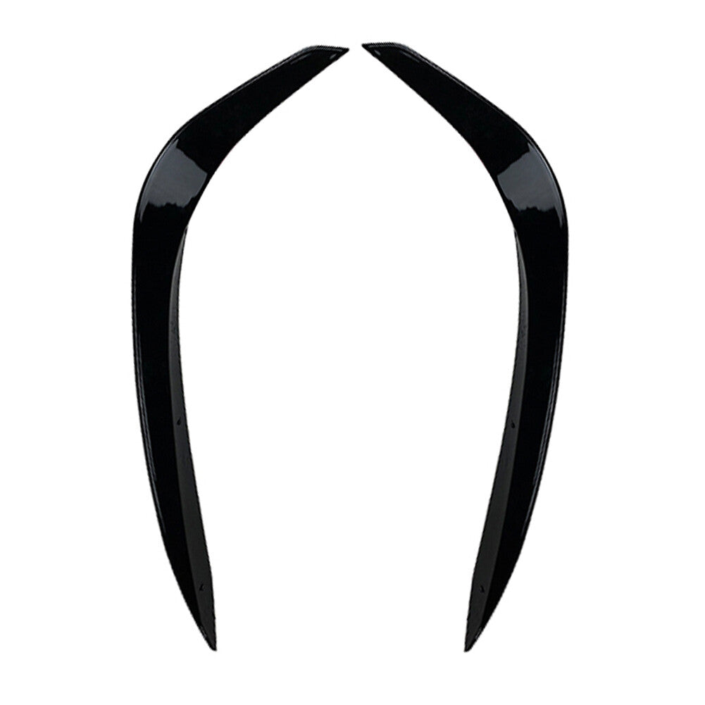 Gloss Black Front Bumper Lip Splitter Spoiler for Mercedes Benz C-Class W206 Q