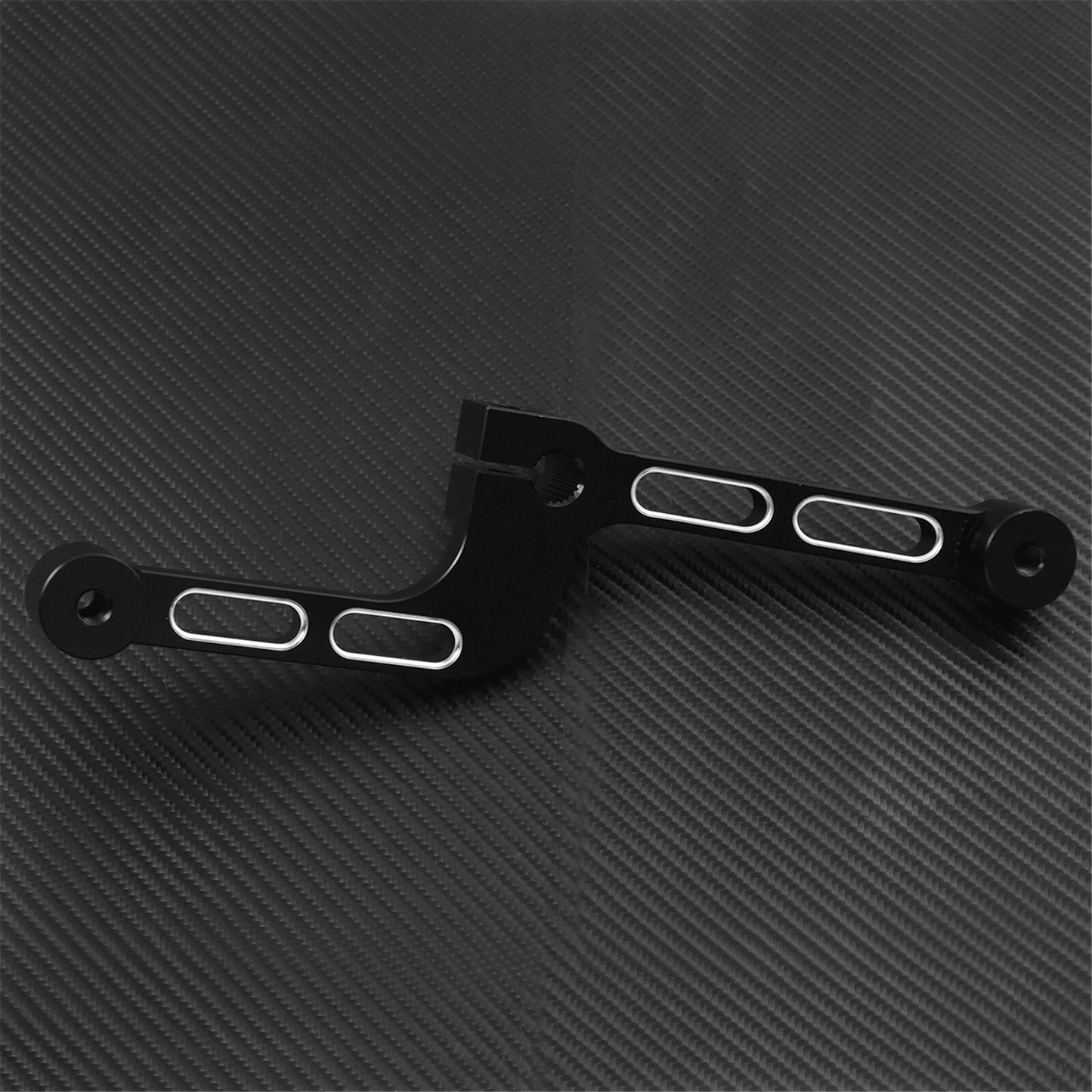 Black Gear Shift Lever Softer Footrest Shift Linkage Fit For Sportster 2004-2017 Q