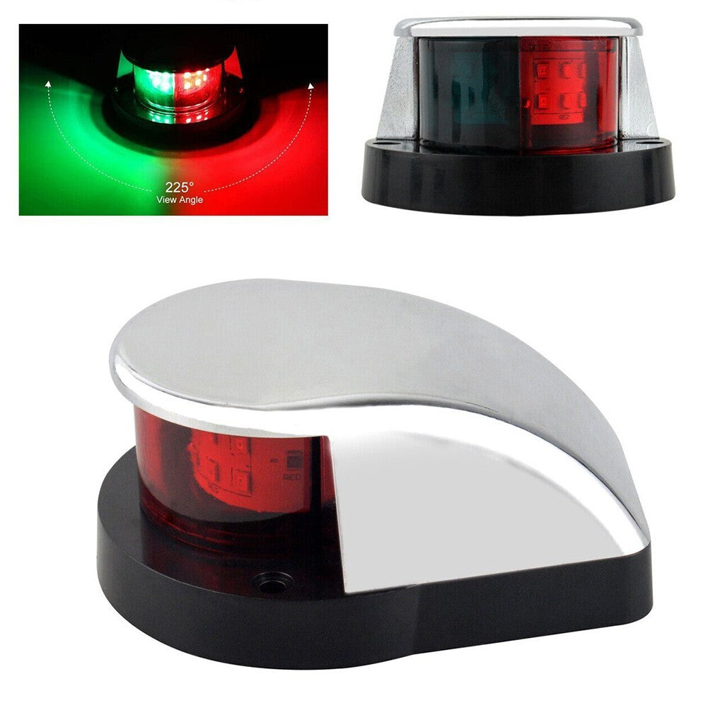 12V Boat Light LED Marine Yacht Navigation Lights Ship Running Lamps Tools Set
