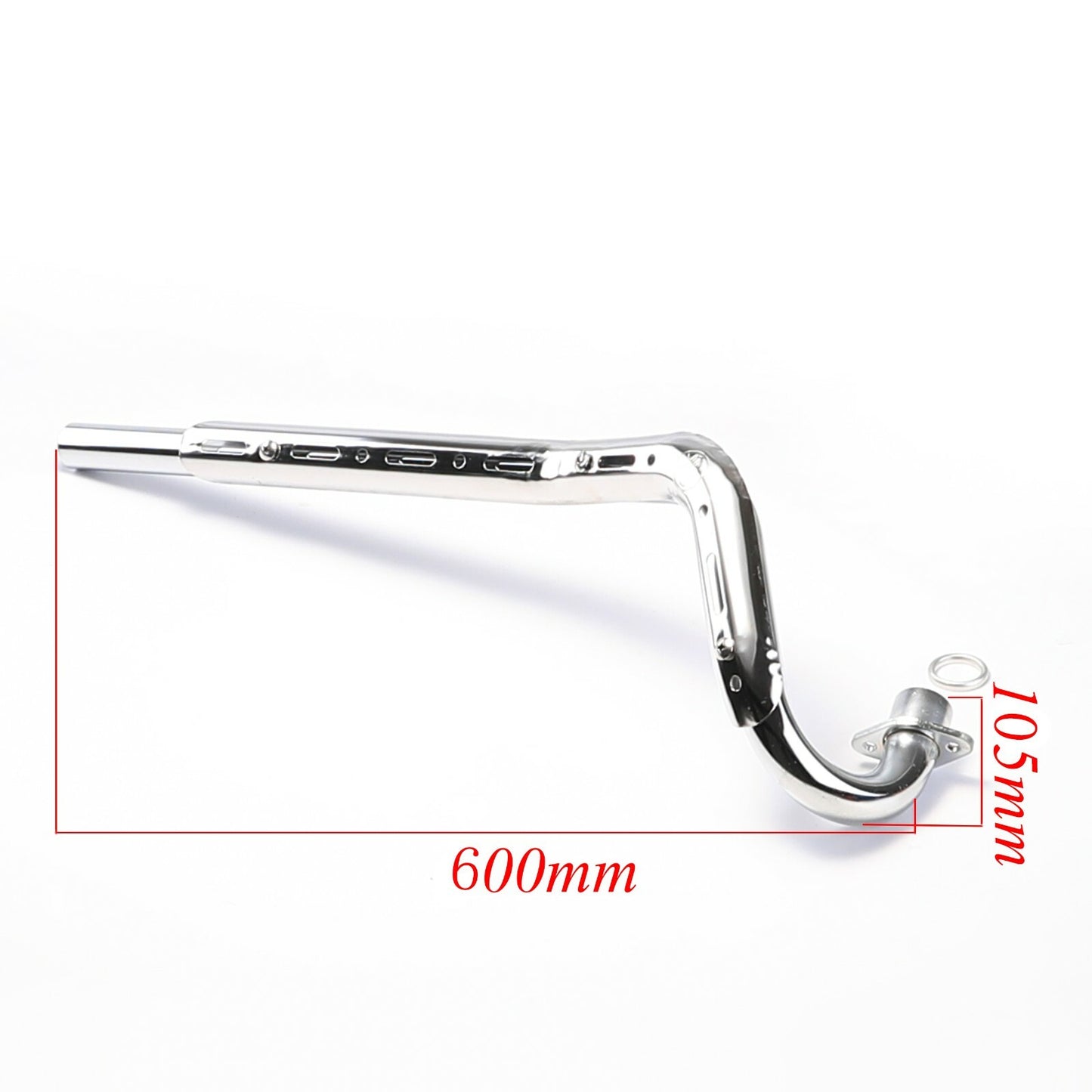 28mm exhaust muffler pipe for 50cc, 90cc, 110cc, and 125cc Apollo SSR Pit bicycles/all-terrain vehicles CT70