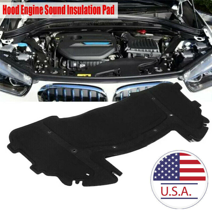 1x Car Hood Engine Sound Insulation Pad for BMW E90 E91 E92 E93 323i 51487059260