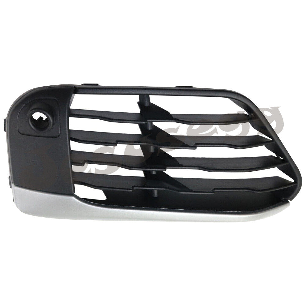 Front Left Bumper Cover Grille for BMW F48 X1 2016 2017 2018 2019 Matte Black