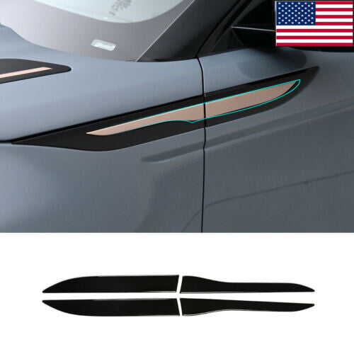 Carbon fiber exterior front bumper grille strip vent decoration suitable for Corvette C7 Z06 Z51- v