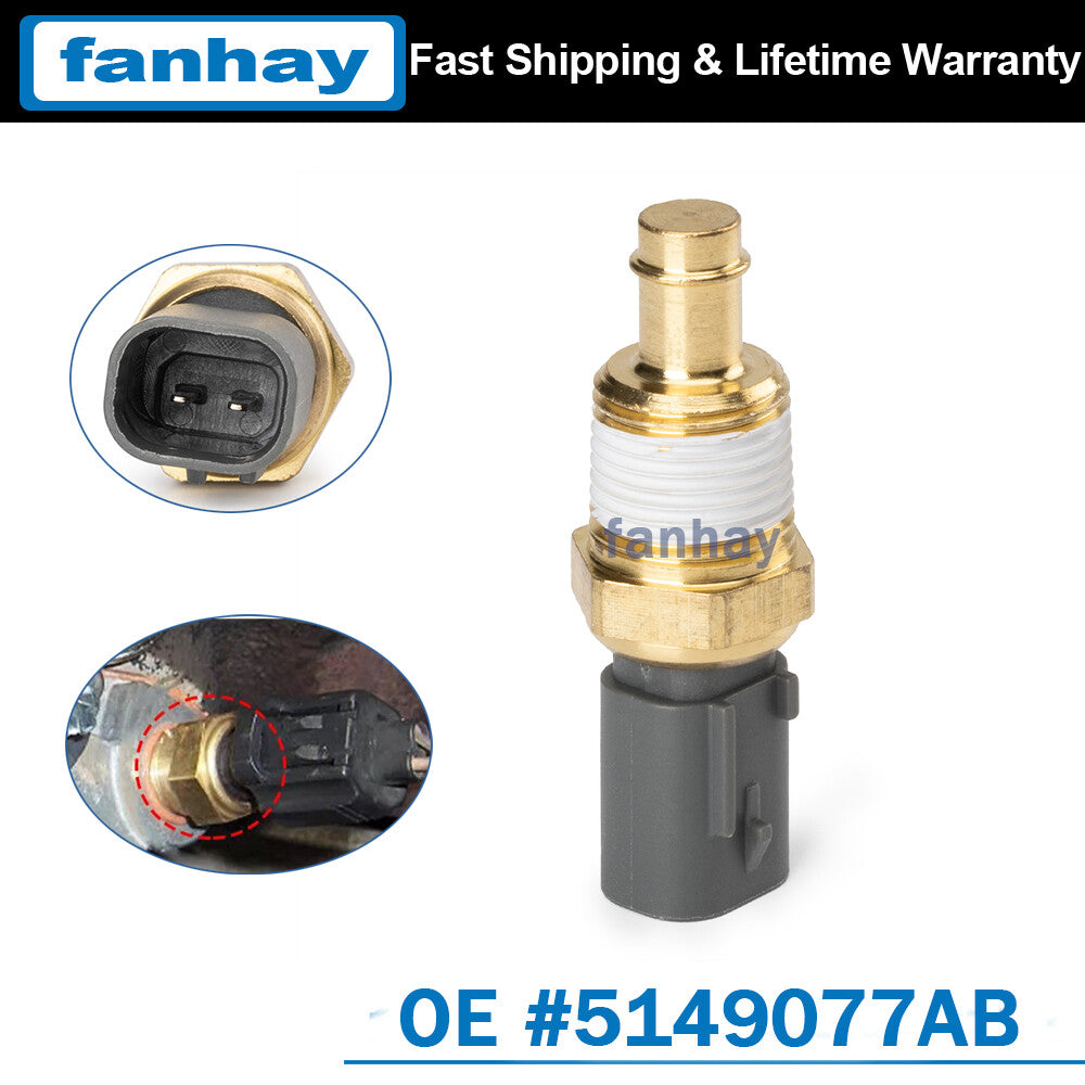 Coolant Temperature Sensors 5149077AB Fit for VW for Ram for Dodge for Jeep Q
