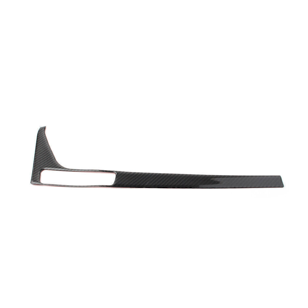 Carbon Fiber Console Gear Shift Box Frame Trim Cover Fit for Audi for A4 B9 for A5 17-20 LHD