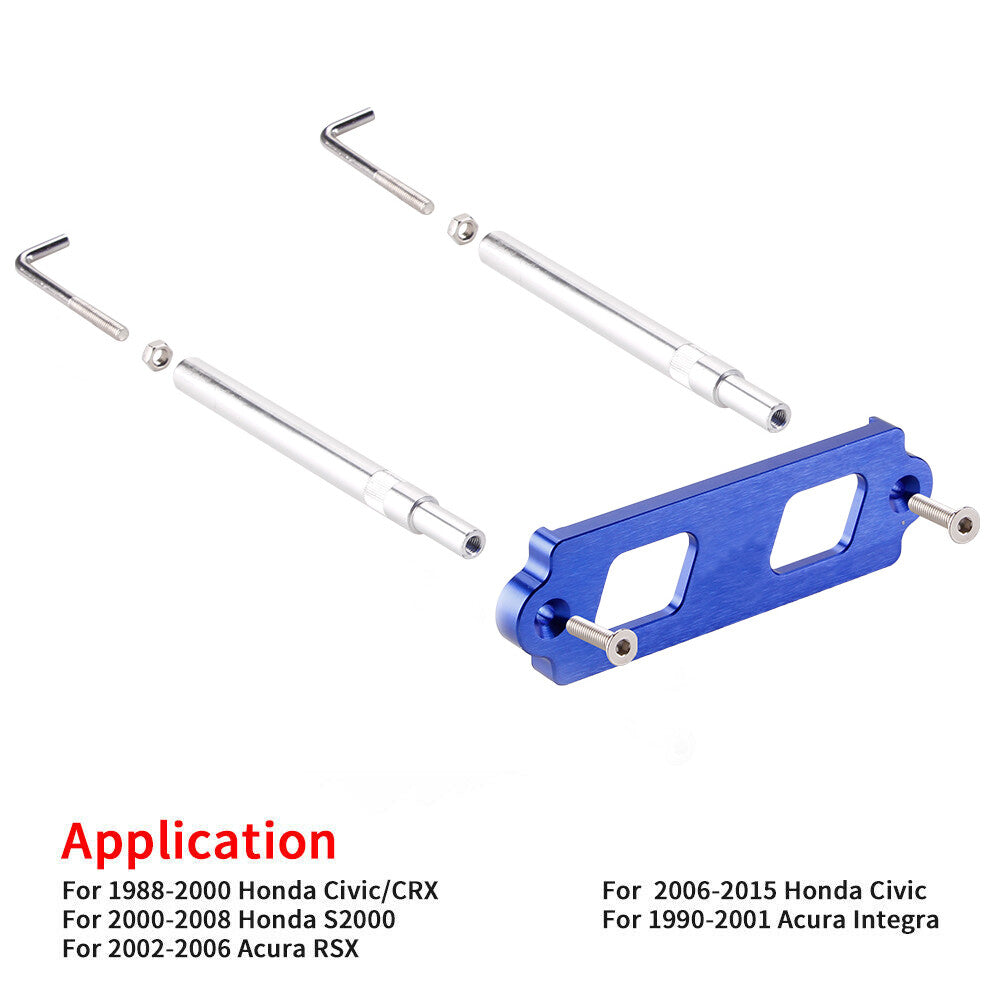 Battery Tie Down Kit Hold Down Rod + Tray Hooks for Integra Q
