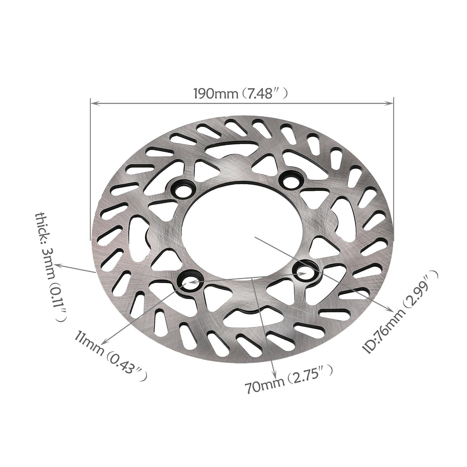 14-inch rear wheel, 90/100-14 tire, rim, rotor, sprocket, pitted bicycle, Taodao SSR, 125cc/140cc.