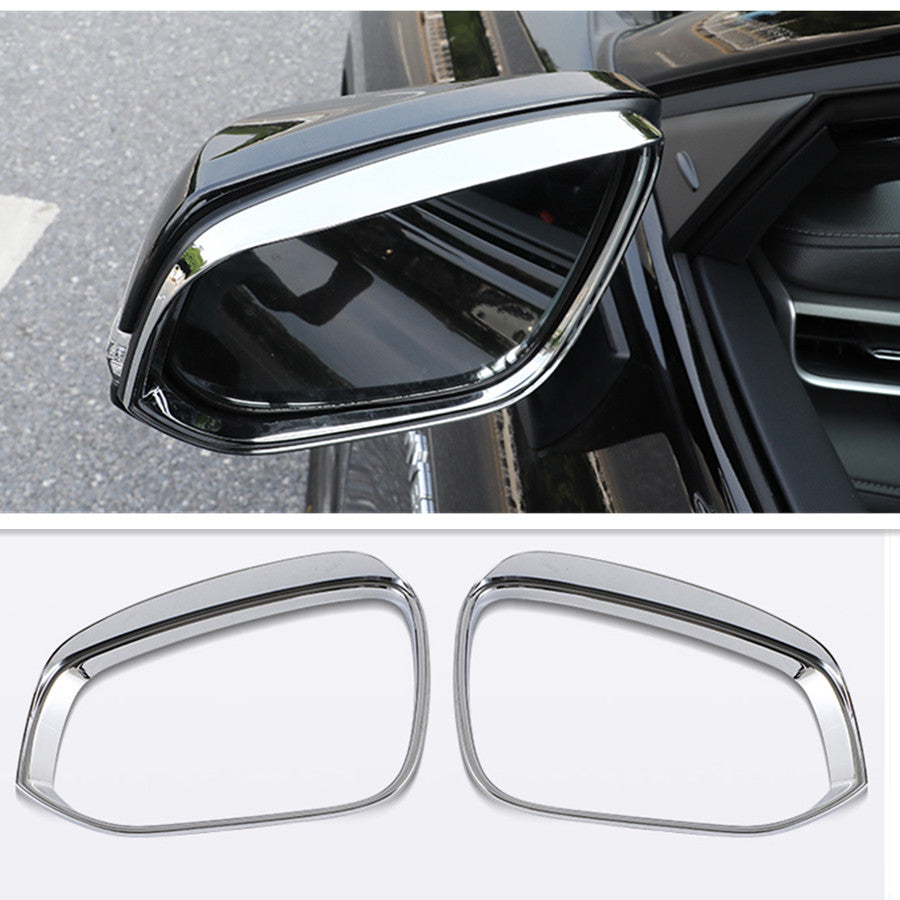For 2021 2022 for Toyota for Sienna Chrome Side Mirror Rain Eyebrow Cover