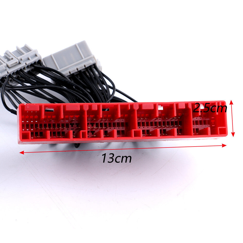 Fit for Civic for Accord for Acura OBD2b to OBD1 ECU Harness Conversion Jumper Adapter Wire Q