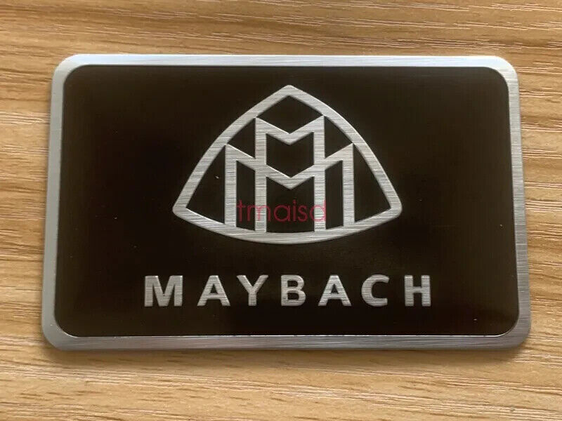for Maybach Car Badge Emblem Decal Stickers for Mercedes C63 CL63 E63 SL55 SLK