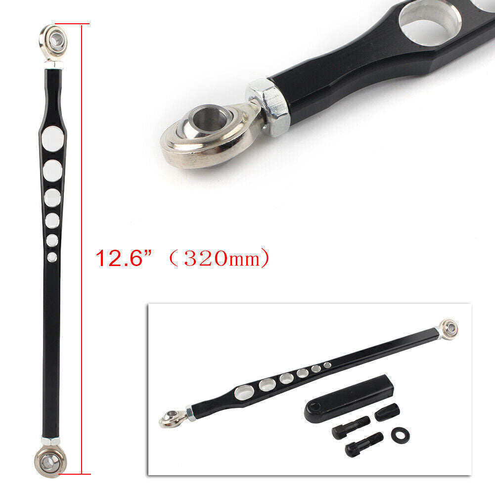 6 Holes Black Shift Linkage Shifter Link for Harley Touring Dyna Road King Q
