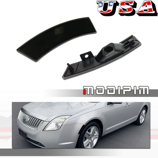 For 2010 - 2012 for Mercury Milano Black Car Wheel Arch Decoration Fender Light Cover - v