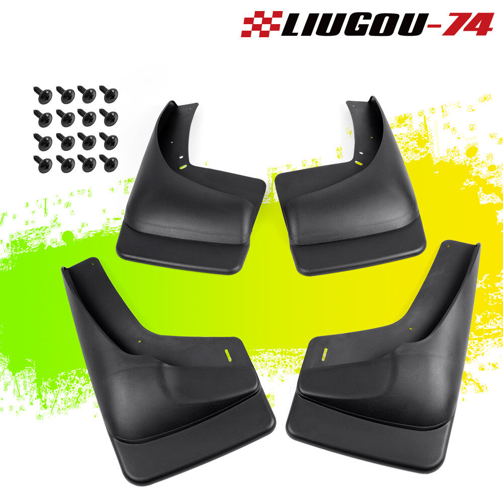 Suitable for 1999-07 for Chevrolet Silverado for Sierra splash guards, 4-piece front and rear. Q