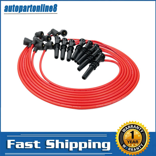 8PCS  for ford  for Lincoln for Mercury F-150 F250 V8 4.6L Spark Plug Wire Set 2500-79542 Q