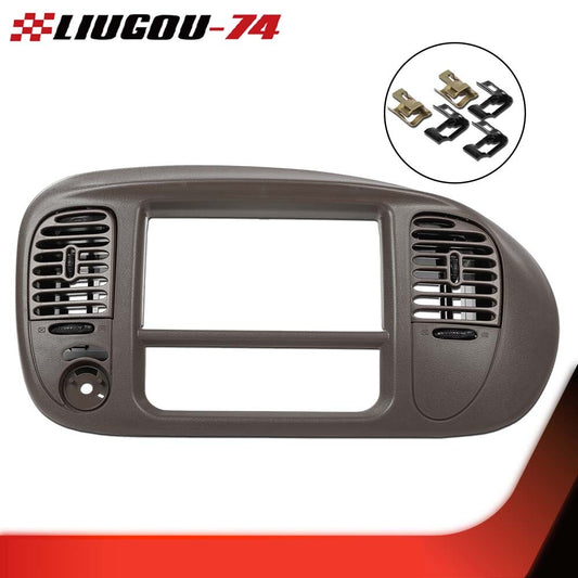 Center Dash radio surround border decorative panel brown 1-piece set suitable for 00-03 F150- v