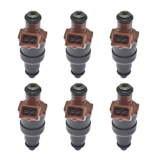 6x Fuel Injectors for Chrysler TownCountry for Dodge Caravan for Jeep Cherokee for Wrangler