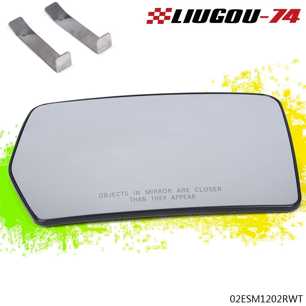 Fit For 04-10 for F150 Truck Replacement Mirror Glass Power Passenger Side v