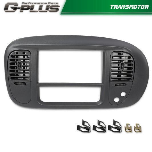 Center Dash radio and air conditioning vents, grey, suitable for 1997-2003 for Ford F150 Expedition.