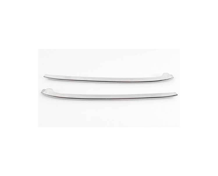 for Lexus NX 250 350h 450h+ 22-24 Chrome Rear Fog Light Eyelid Molding Strip 2X